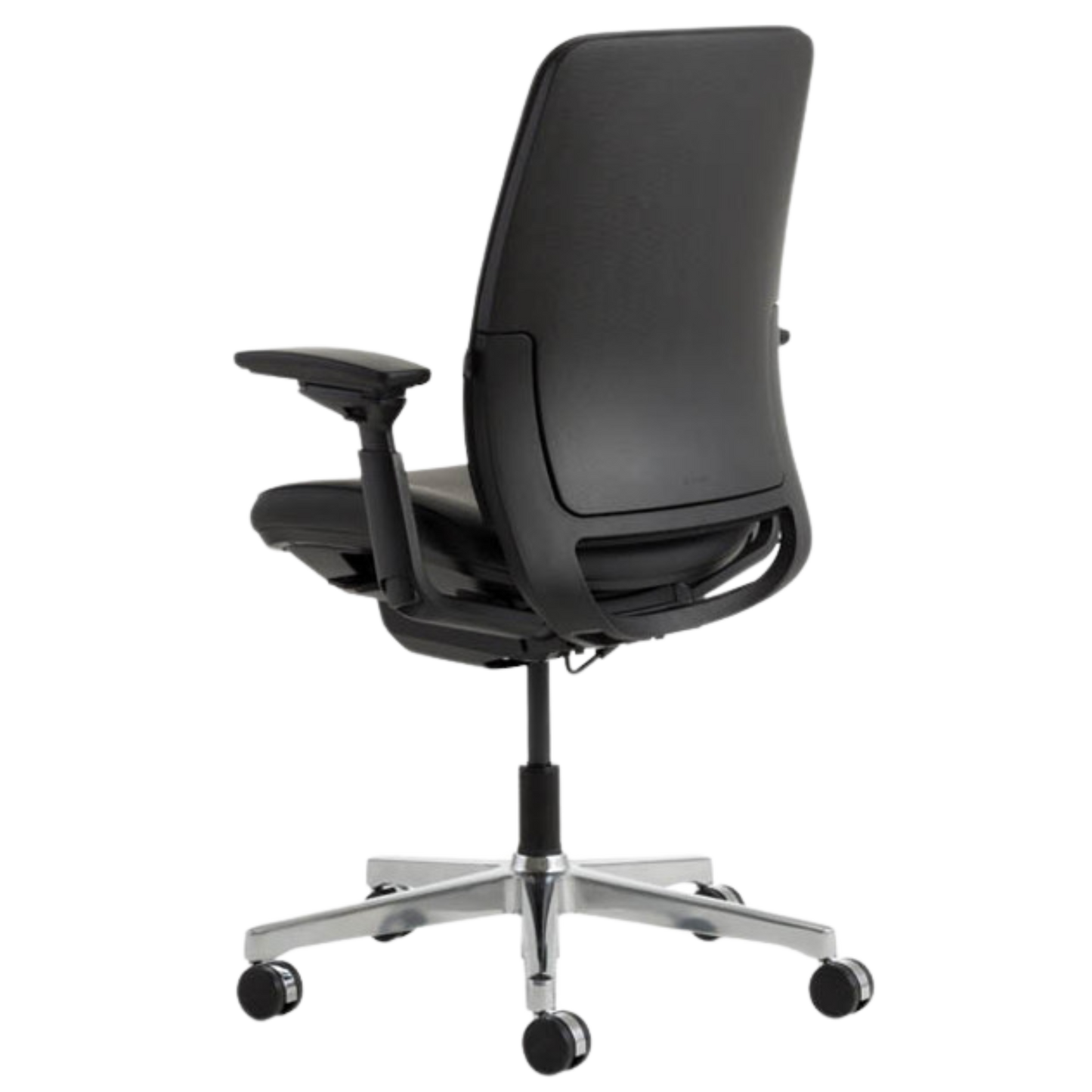 Steelcase Amia Ergonomic Office Chair (Black Leather)