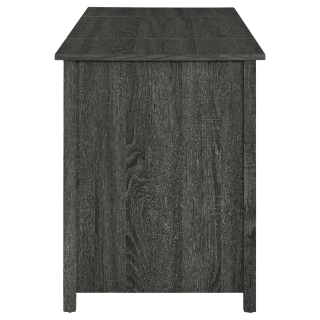 Dylan 60-inch 4-drawer Lift Top Office Desk Weathered Grey