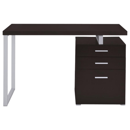 Brennan 47-inch 3-drawer Office Computer Desk Cappuccino