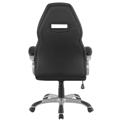 Bruce Upholstered Adjustable Home Office Desk Chair Black