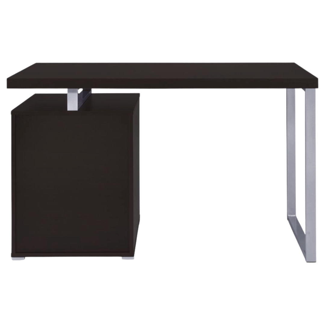 Brennan 47-inch 3-drawer Office Computer Desk Cappuccino