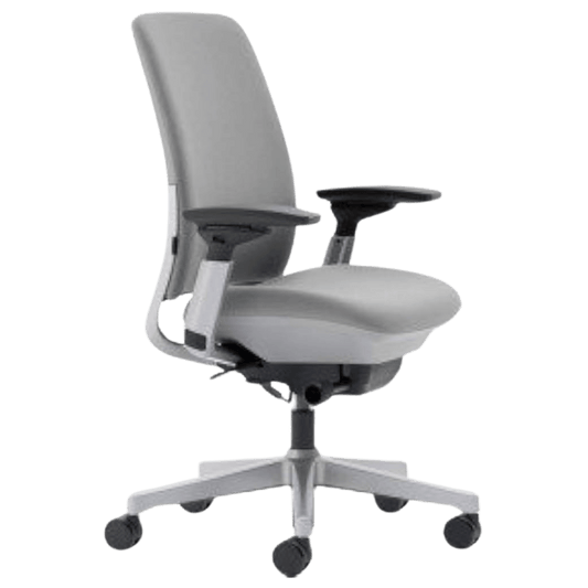 Steelcase Amia Ergonomic Office Chair (Gray Cloth)